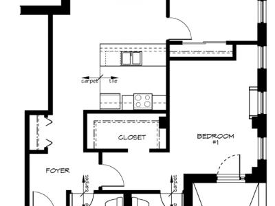 Renaissance Saint Luke floor plan