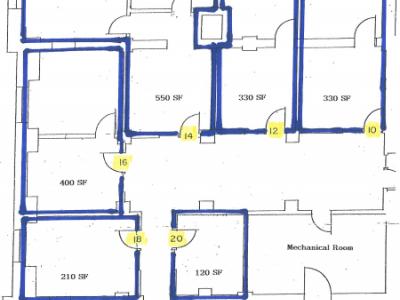 Renaissance Station concourse floorplan