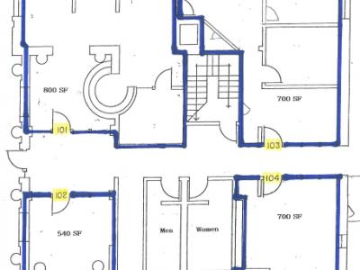 Renaissance Station level 1 floorplan